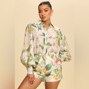 Fruits & Floral Shorts Set